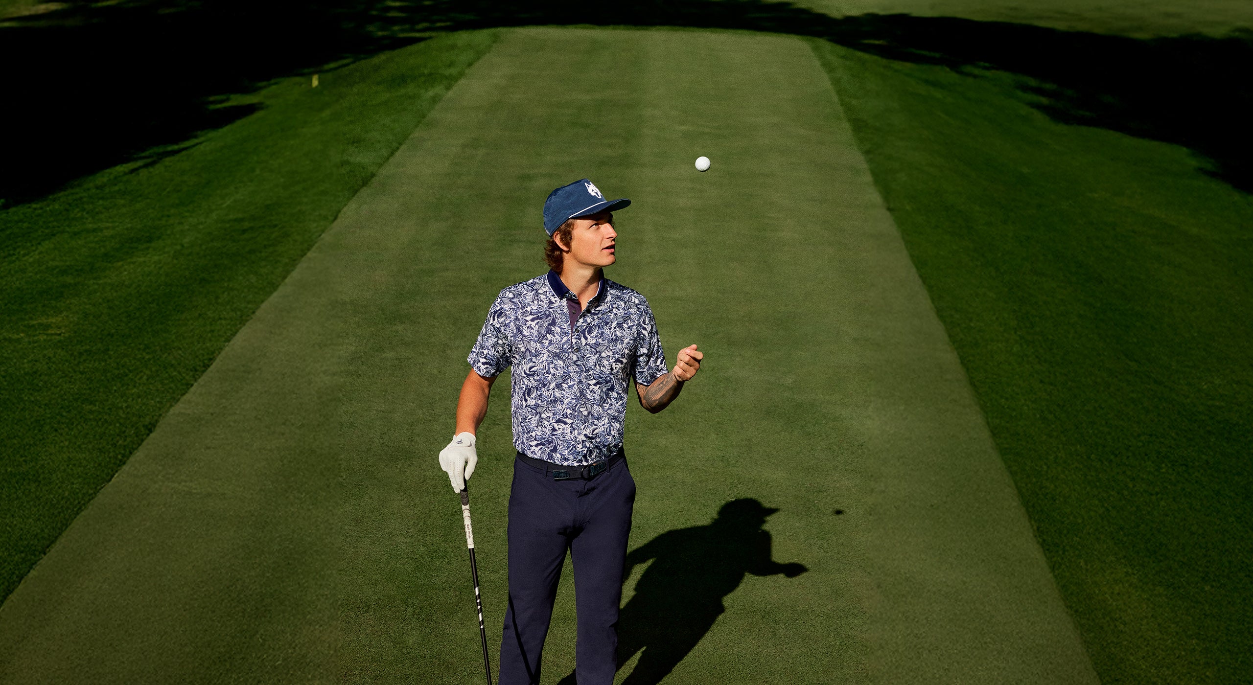 グレイソン GREYSON ネイビー スウェット M（L） Men's Golf Hoodies & Lightweight Performance Sweatshirts